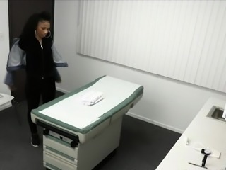 Doctor fucks black patient during yearly check up