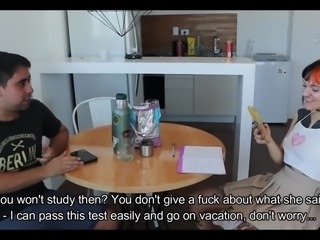 Alt girl Stepsis wants to study with a dick in her ass