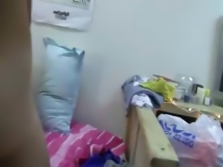 Two blond girls enjoying fucking on bed