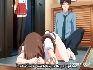Anime beauty gets trimmed cunt fucked deep and hard