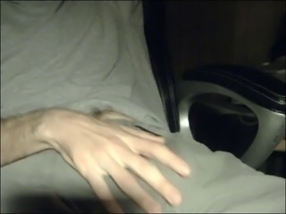 Twink milks his big cock on webcam