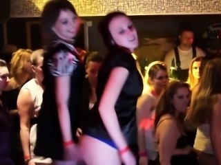 Euroteen amateurs party hard with strippers