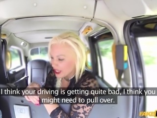 fake taxi driver fucked the horny milf